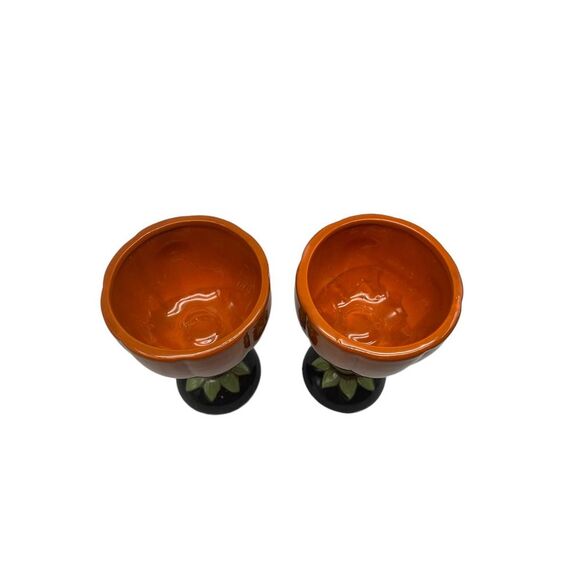 Johanna Parker Pumpkin Goblets Set Of 2 - Picture 4 of 4